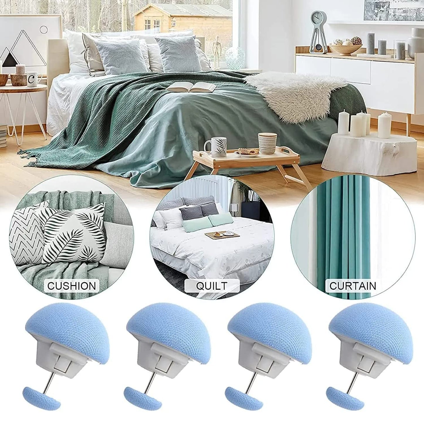 BED SHEETS CLIPS