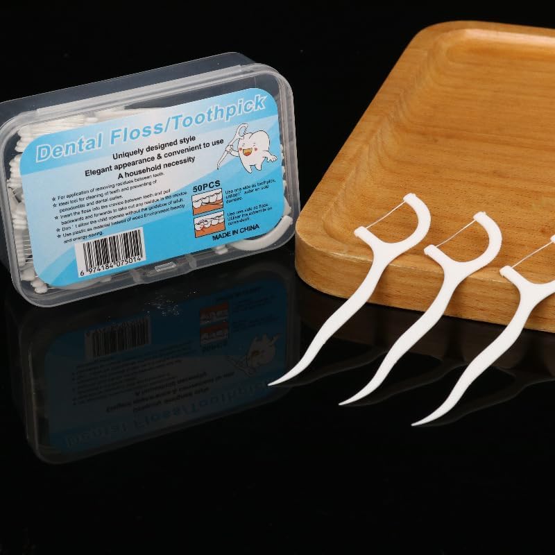 Toothpick Dental Floss | 2-in-1 Flosser & Toothpick