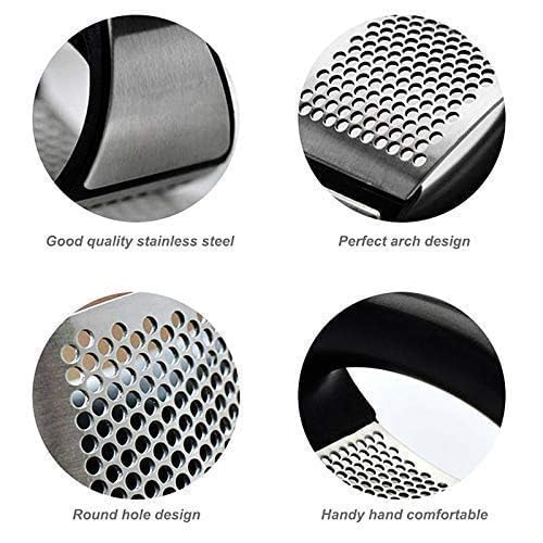 Stainless Steel Garlic Presser