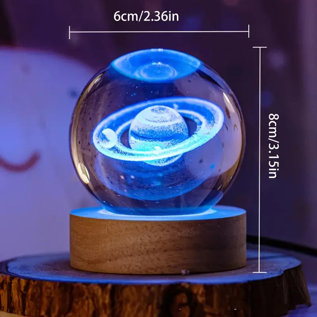 3D Galaxy Crystal Ball