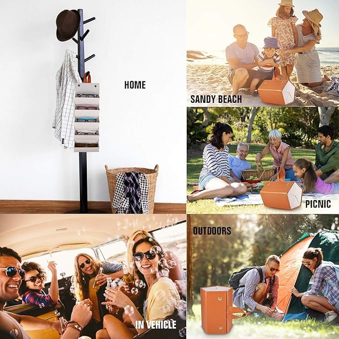 6 SLOT SUNGLASSES ORGANIZER