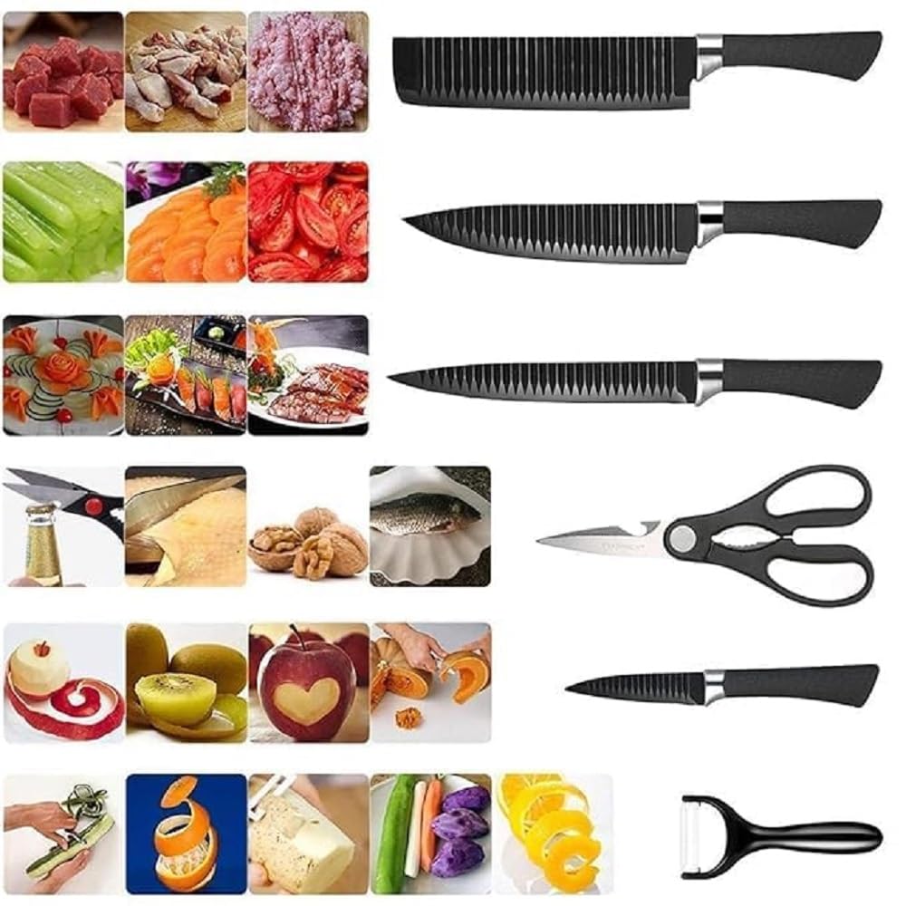KNIFE SET (6 PCS) Stainless