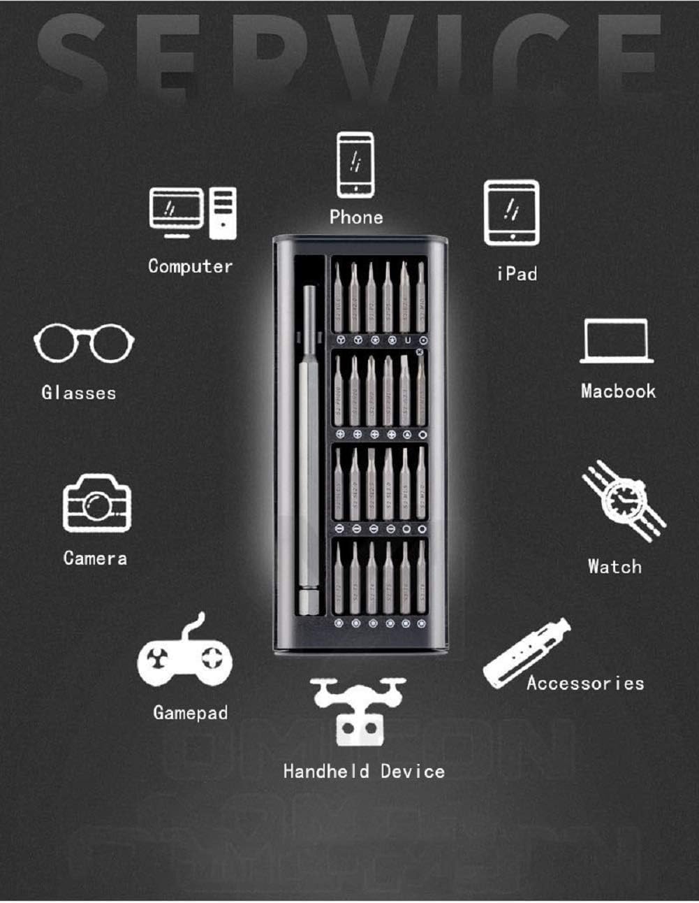 24-in-1 Precision Screwdriver Set Tool kit