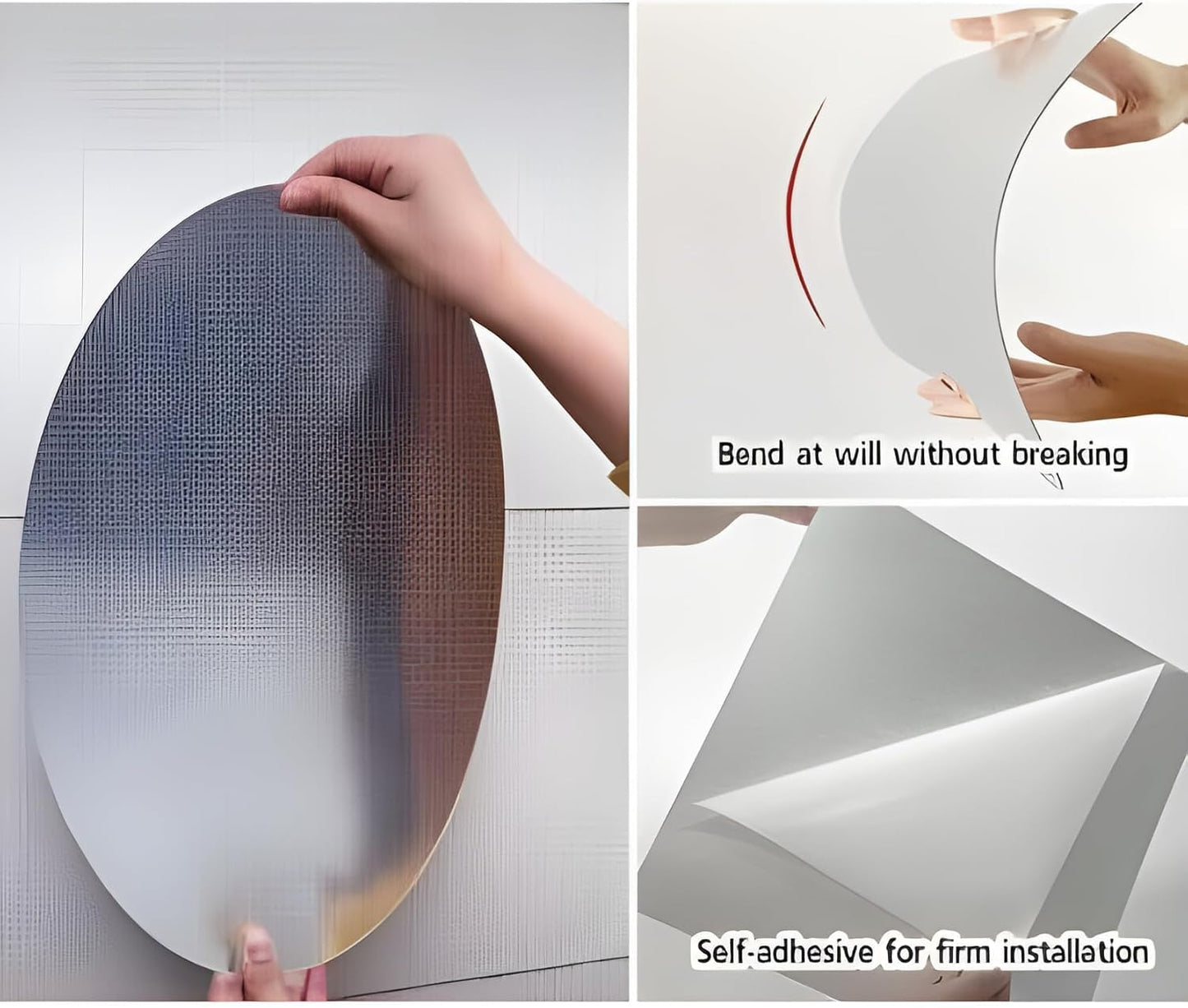 OVEL SHAPE MIRROR
