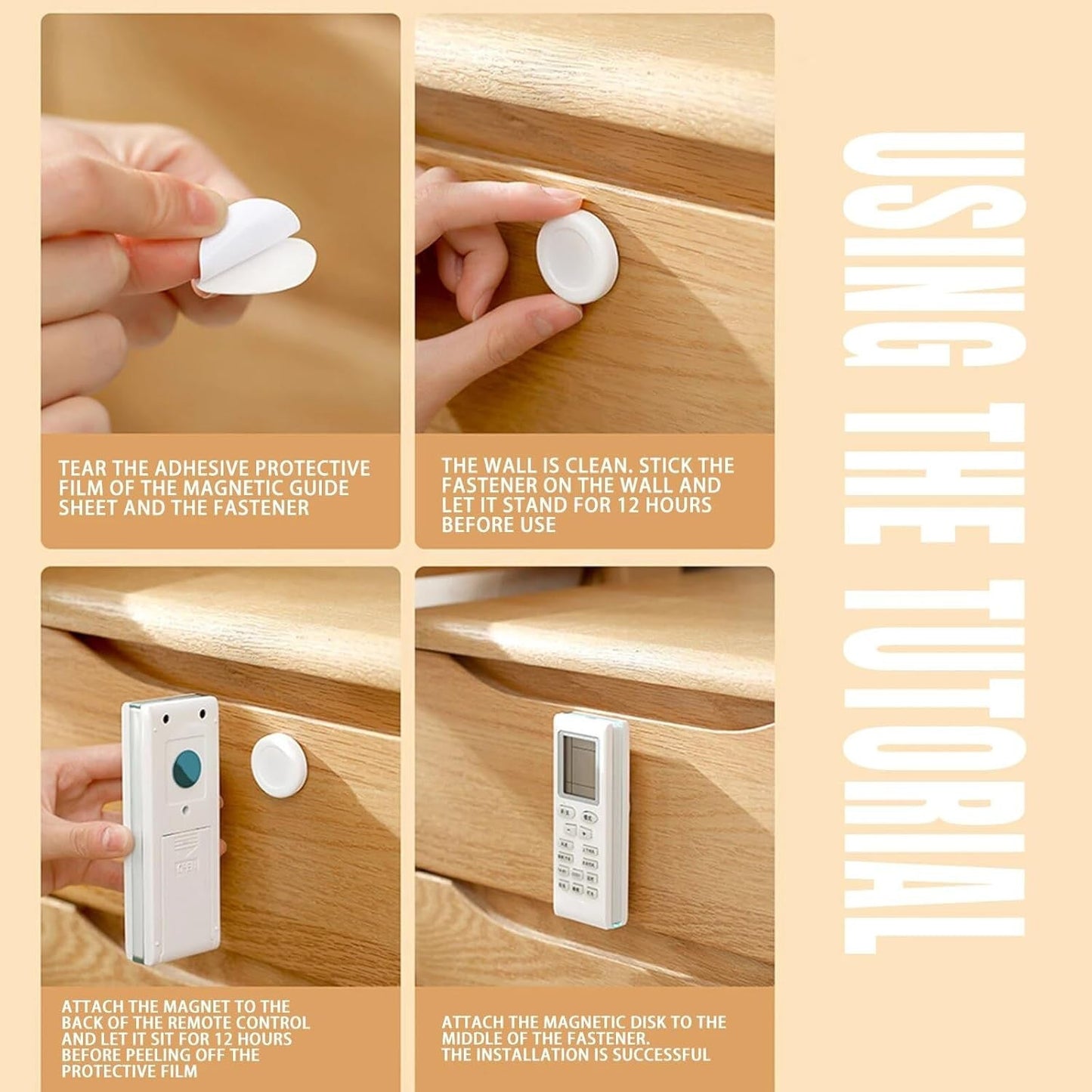 MAGNETIC HOOKS WALL MOUNT