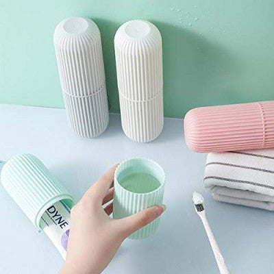 TOOTHPAST CAPSULE SHAPE PROTABLE TRAVEL STORAGE BOTTLE