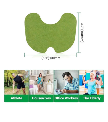 HealPatch™ - Natural Knee Pain Relief Patches - Pack of 10 🌿🦵