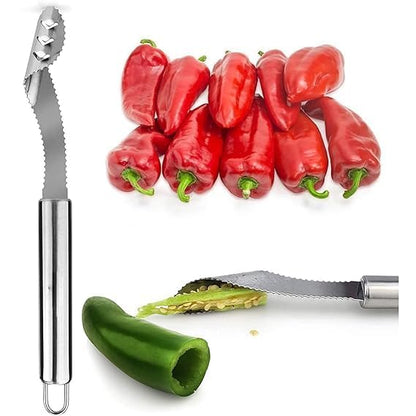 Steel Chilli Corer remove