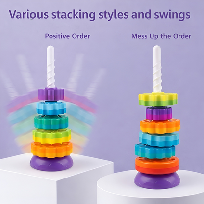 Baby Spinning Stacking Toys for Toddlers