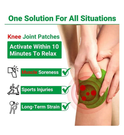 HealPatch™ - Natural Knee Pain Relief Patches - Pack of 10 🌿🦵