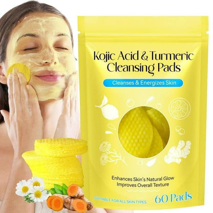 Kojic Acid and Turmeric Cleansing Pads