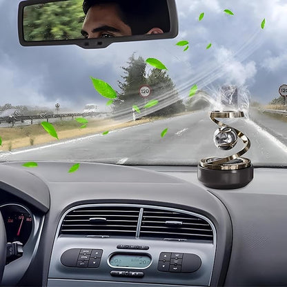 Rotating Solar Car Air Freshener