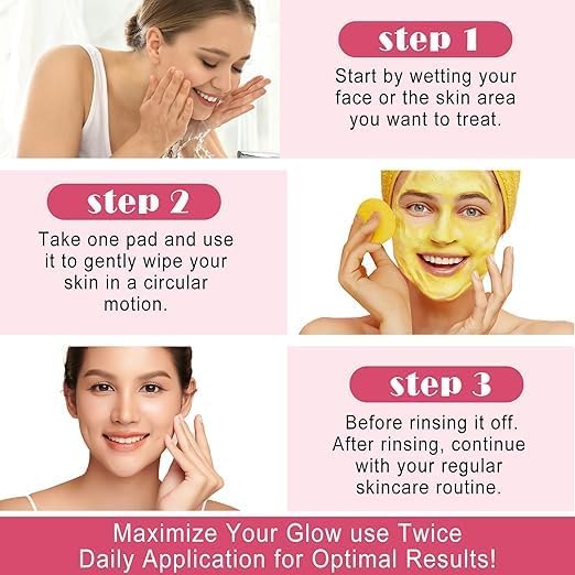 Kojic Acid and Turmeric Cleansing Pads