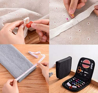 Mini Emergency Travel Sewing Kit | Portable Stitching Kit | Compact Sewing Essentials