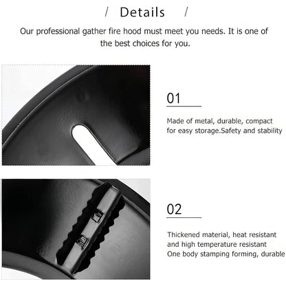 Gas Saver Burner Stand | Energy-Saving Gas Stove Support | Wind Shield Gas Saver