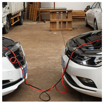 Car Heavy Duty Auto Jumper Cable, Battery Booster Wire Alligator With Clamps, Emergency Use 7ft, 500 AMP Car Battery Charging/Booster Cable,