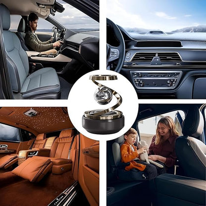 Rotating Solar Car Air Freshener