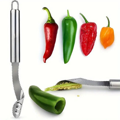 Steel Chilli Corer remove