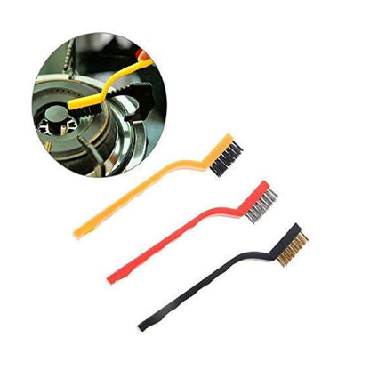 3 Pcs Mini Wire Brush Cleaning Tool Kit