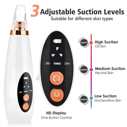 6 In 1 Derma Suction blackhead remover machine
