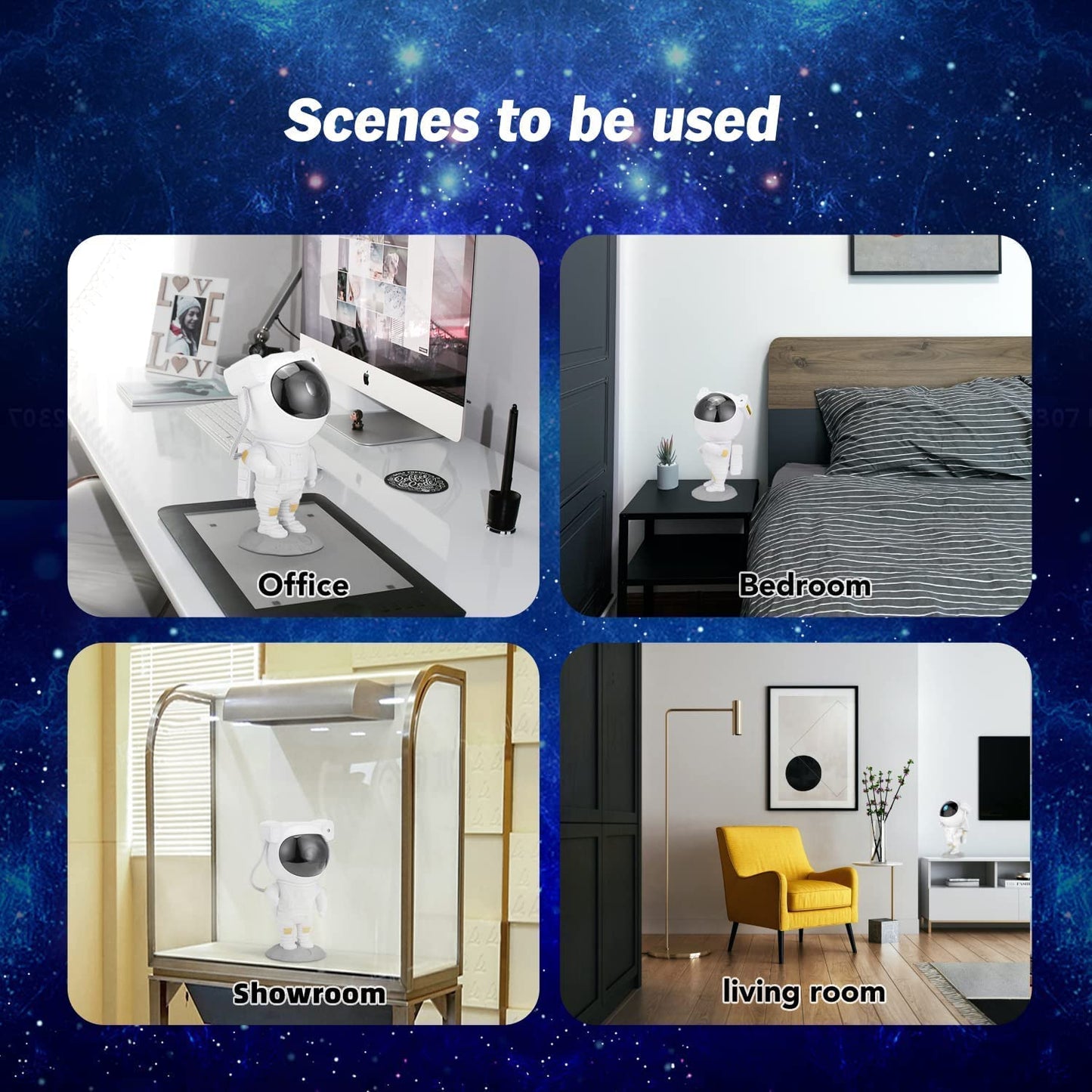 ASTRONAUT GALAXY PROJECTOR