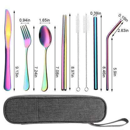 Rainbow Cutlery Set