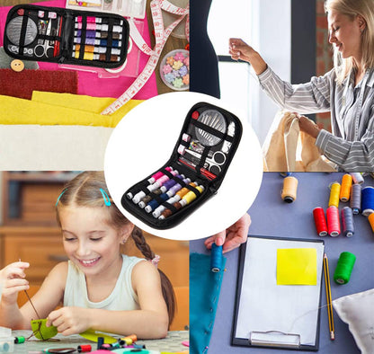Mini Emergency Travel Sewing Kit | Portable Stitching Kit | Compact Sewing Essentials