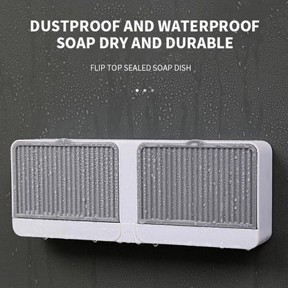 WALL MOUNTED DOUBLE LAYER SOAP BOX