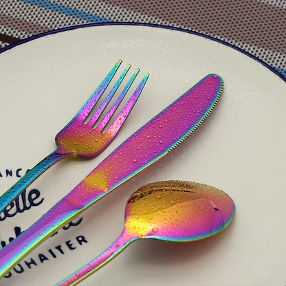 Rainbow Cutlery Set