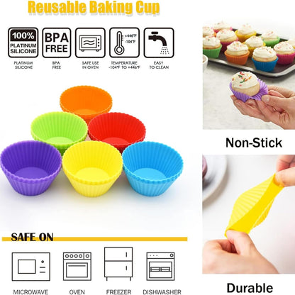Silicon Cupcake Mould