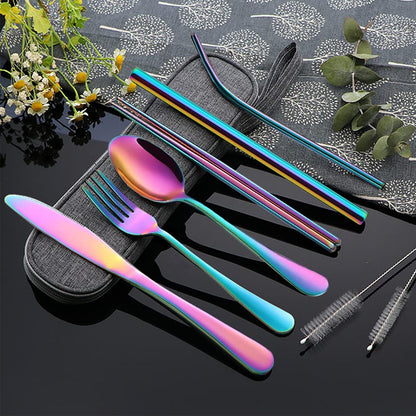 Rainbow Cutlery Set