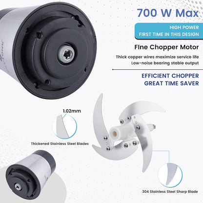 2Ltr Stainless Steel Meat Grinder