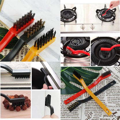 3 Pcs Mini Wire Brush Cleaning Tool Kit