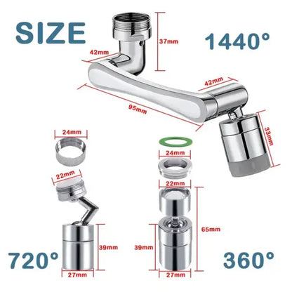 SWIVEL EXTENDER WATER FAUCET