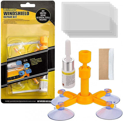 WINDSCREEN GLASS CRACK REPAIRING KIT