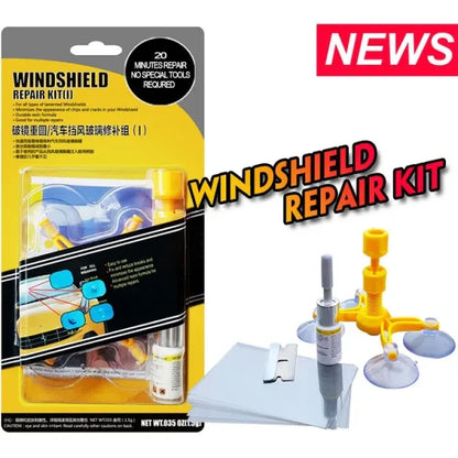 WINDSCREEN GLASS CRACK REPAIRING KIT