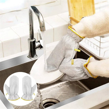 REUSABLE WIRE DISHWASHING GLOVES ( 1 PIECE )