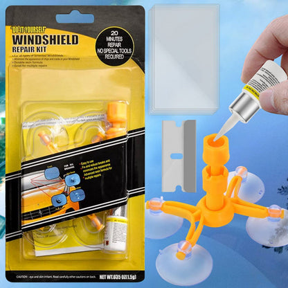 WINDSCREEN GLASS CRACK REPAIRING KIT