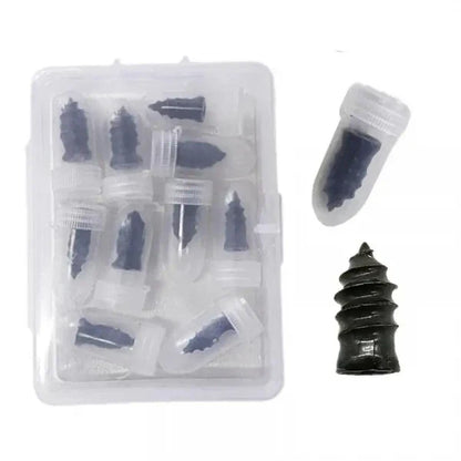 (SET OF 10) TYRE REPAIR RUBBER NAILS