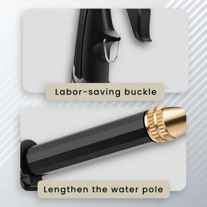 BLACK METAL SPRAY GUN WITH TRIGGER